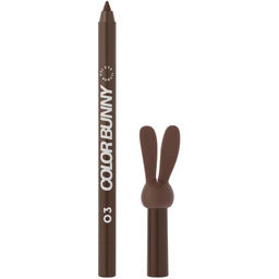 Карандаш для глаз Love Generation Color Bunny 03 коричневый гелевый  фото 2