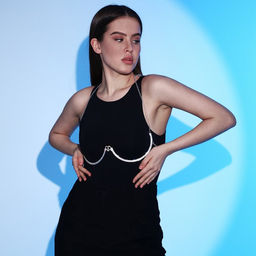 Украшение под грудь со стразами, с цепочкой - Страна карнавалия фото 2