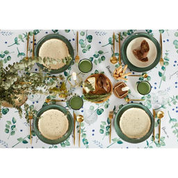 Скатерть Этель Eucalyptus 146х110см, 100%хл, саржа 190 гр/м2  фото 6