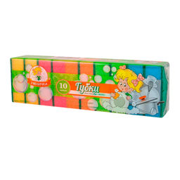 Набор губок для посуды "Умничка" 10 шт MIDI арт. MPU0465 МПплюс