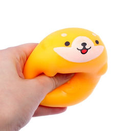 Цена за 9 шт. Антистресс тянучка Funny toys «Пёсик», мялка с пастой, в шоубоксе