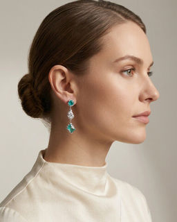 Стильные серьги