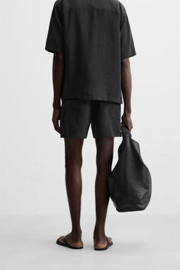 SHORT REGULAR FIT BERMUDA SHORTS - Zara фото 13