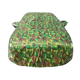 Тент автомобильный, водонепроницаемый, полиэстер, камуфляж хаки, размер XL 508178119 см - Simaland фото 2