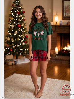 Пижама женская футболка и шорты - Bruno фото 2