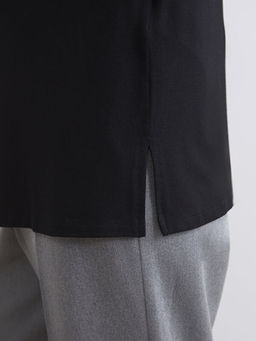 Bisiklet Yaka Desenli Bluz