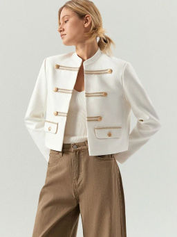 ЕМКА / Акцентный жакет-мундир. Игриво и изящно. - Emka фото 7