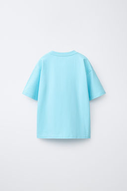CAMISETA ESTAMPADO / Azul