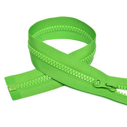 Молния Mzip трактор №5 1 замок усил.зв., 60см, цв.F238 ярк.зеленый уп.10шт