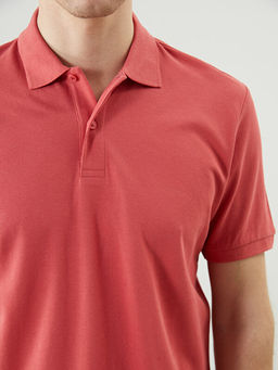 Polo Yaka K?sa Kollu Pike Erkek Ti??rt