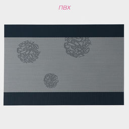 Салфетки сервировочные на стол Доляна «Лилли», 4 шт., 45×30 см, серебряные