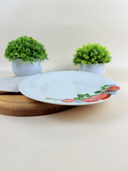 Цена за 2 шт. Тарелка десертная Eclipse "Сочные ягоды" 20,5 см, 8" т8-7682# (эконом) фарфор 84809