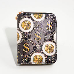 Кошелёк на молнии Выбражулька, чёрный