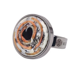 Кольцо из муранского стекла SWIRL KO4641