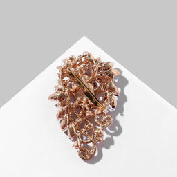 Брошь «Императрица» лавра, шампанского в золоте