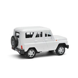 Машина металл UAZ Хантер длина 10,5 см, инерция, белый