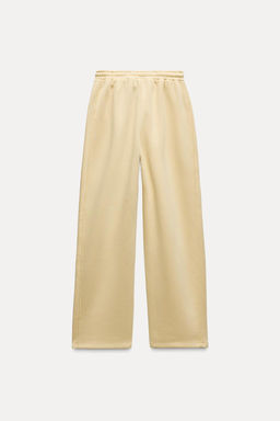 STRAIGHT PLUSH TROUSERS - Zara фото 16