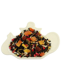 Коллекция Волшебные фрукты / МАЛИНА И ШИПОВНИК / (70190) чёрн. вес 100 г (BASILUR)