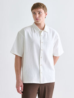 Regular Fit K?sa Kollu Arm?rl? Erkek G?mlek