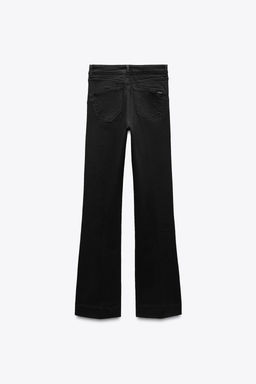 ZW COLLECTION BOOTCUT MID-WAIST JEANS - Zara фото 14