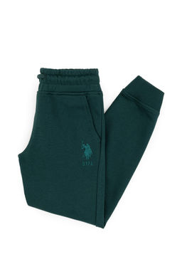 Темно-зеленые спортивные штаны для мальчика