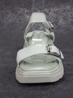 08-PEXL130-3 LT.GREEN Босоножки женские (натуральная кожа) - No name фото 7