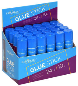 Цена за 2 шт. Клей-карандаш INFORMAT 10 г PVP