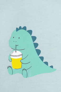 КР 302053/морозный шалфей фуфайка (футболка) д/мал яс