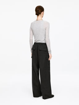 Pantalones cargo fluidos - H&m фото 5