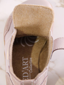 Босоногие ботинки EDART 206.NATAbr.Визон+капучино замша/шерсть