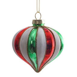 Украшение новогоднее "Капля", L9 W9 H9 см