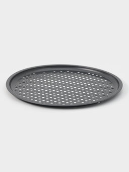 Форма для пиццы Доляна «Жаклин. Пицца», 38×2 см, антипригарное покрытие, чёрная