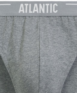 ATLANTIC 5SMP-004 Трусы спорт Solid - набор (5 шт.) морской + бирюзово-зеленый + черный + серый меланж + темно-голубой фото 7