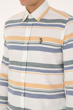 Erkek Krem Uzun Kollu G_mlek - U.s. polo assn фото 7