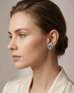 Стильные серьги