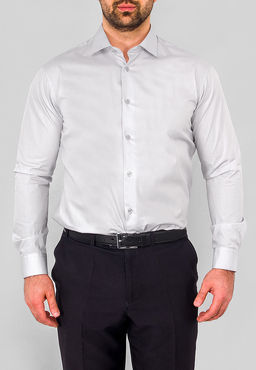 Сорочка мужская длинный рукав GREG 320/139/GR/Z  фото 8