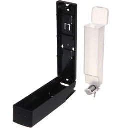 Дозатор для жидкого мыла настенный 400 мл черный ZA607B