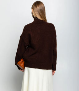 Свитер #КТ2587 (1), шоколадный - Dommod фото 3