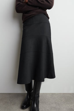 FALDA MIDI EVAS? CURVADA - H&m фото 8
