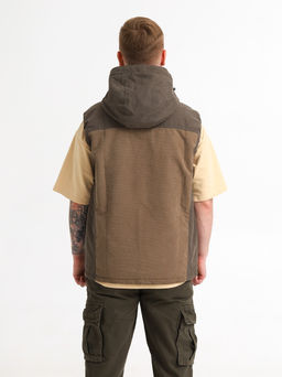 Жилет Тунгус с капюшоном - Тайга фото 2