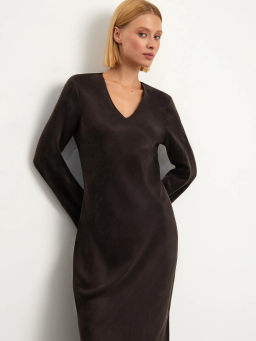 Платье приталенного кроя - Emka фото 2