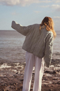 WASHED-EFFECT PADDED JACKET - Zara фото 4