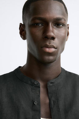 PAMUKLU KETEN GOMLEK - Zara фото 10