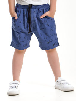 Шорты для мальчика UD 7952 серо-синий