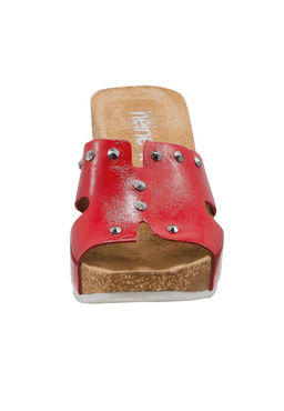 Шлепки, красные - Heine фото 4