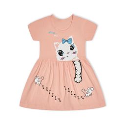 Платье Кошки-Мышки Персиковый - Ronda фото 2