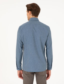 Mavi Slim Fit Uzun Kollu G_mlek - Pierre cardin фото 5