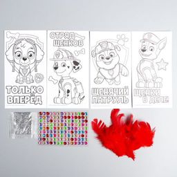 Набор для творчества PAW PATROL 35 предметов  фото 3