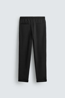 PANTAL?N CINTURA JOGGER EASY CARE / Negro - Zara фото 9
