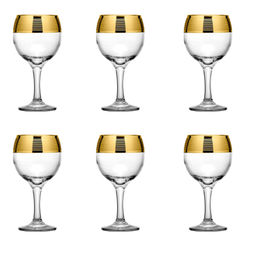 MS411-88 Набор 6-ти бокалов д/вина 260 мл ЛОФТ (х8)